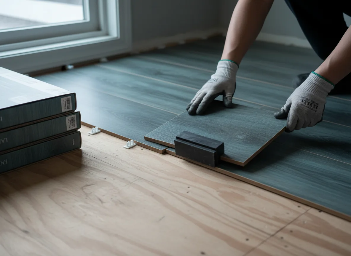Luxury Vinyl Plank Installation company in Vienna, ME